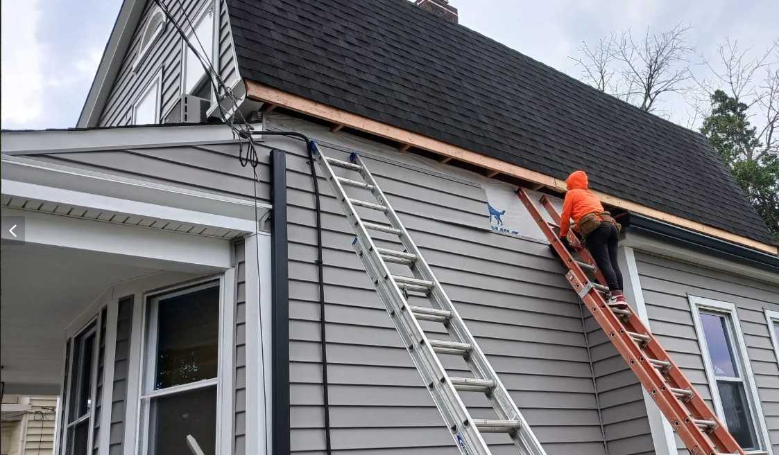 New roof installation and exterior home improvement project completed by AG Restorations in Linden NJ