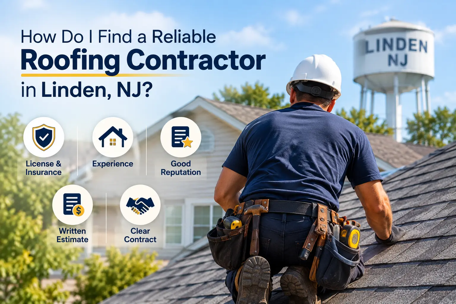 Roofing contractor in Linden, NJ