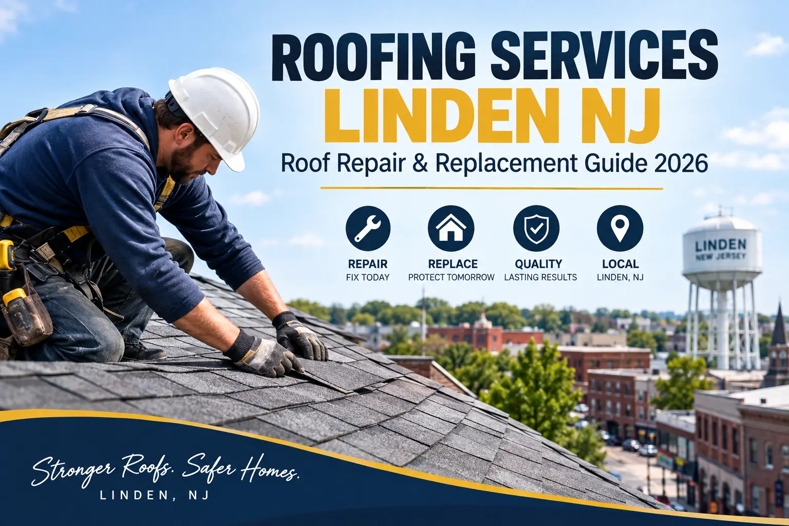 Roofing services in Linden NJ